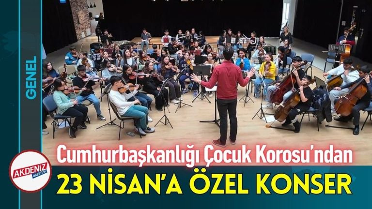 Cumhurbaşkanlığı Çocuk Korosu’ndan 23 Nisan’a Özel Konser