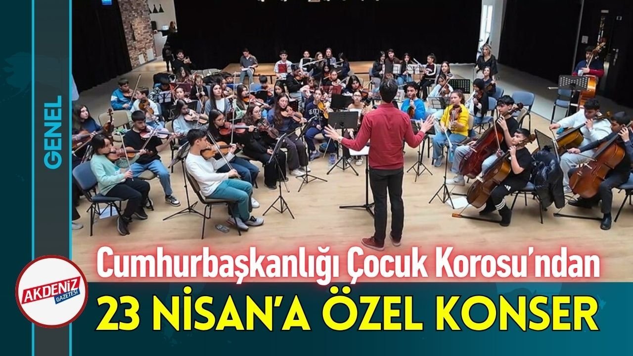 Cumhurbaşkanlığı Çocuk Korosu’ndan 23 Nisan’a Özel Konser