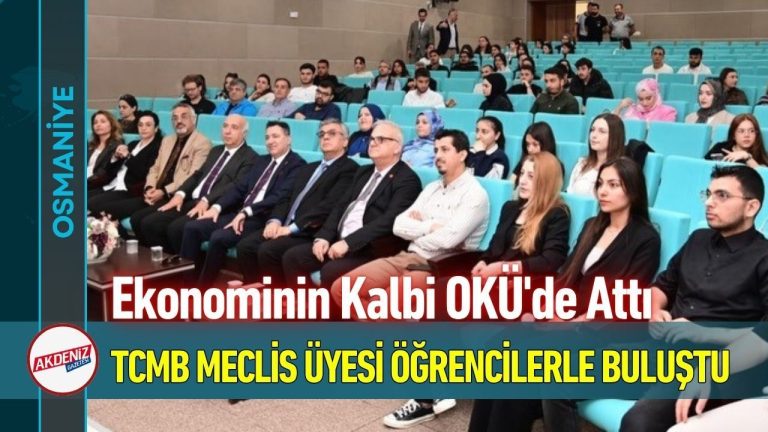 OKÜ’de Ekonomi Zirvesi: Türkiye Ekonomisi Masaya Yatırıldı