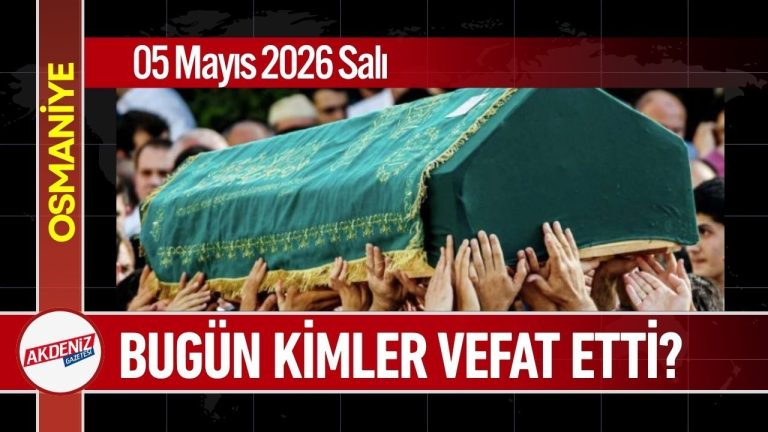 06 Mayıs 2026 Çarşamba Günü Vefat Edenler