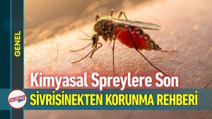 Kimyasal Spreylere Son! İşte Sivrisinekten Korunma Rehberi